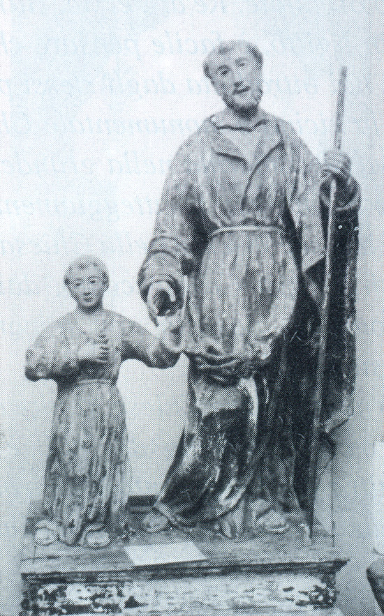 San Giuseppe con Gesù bambino