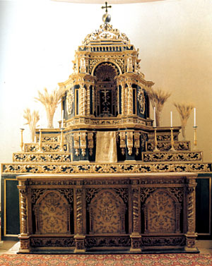  Altare ligneo del Sacramento (XVII-XVIII sec.)