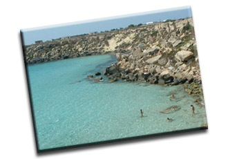 Spiaggia di Cala Azzurra - Favignana