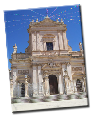 Basilica di S.Maria Maggiore e loggiata-Ispica